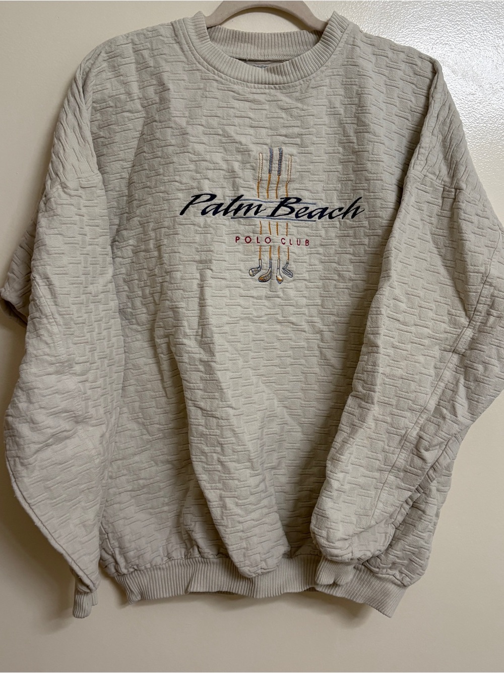 Vintage Golf Course Crewneck Sweatshirt Made USA Size Large L